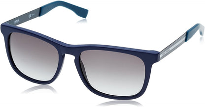 Men's Boss Orange Quick Blue Sunglasses - moorganstern