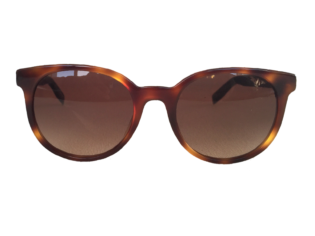 Hugo Boss Orange | Havana Black Shimar tortise sunglasses front view - moorganstern
